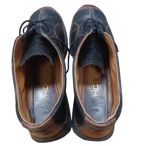 Rohde Leather Lace  Up Two Tones Shoes Germany Size 7.5 - Picture 4 of 9